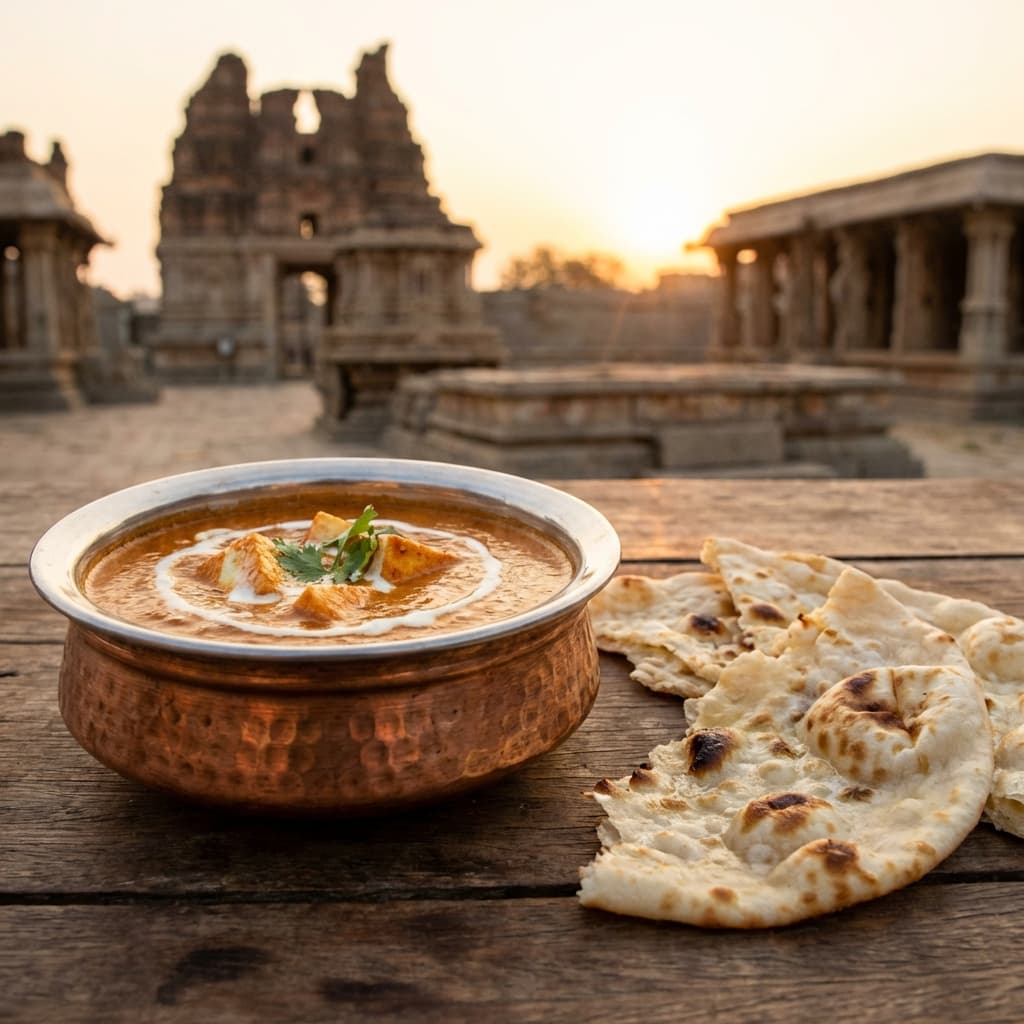 Delicious Curry and Naan